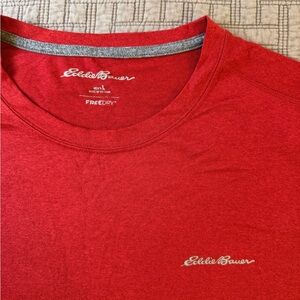 Eddie Bauer Men's Red Freedry Shirt
